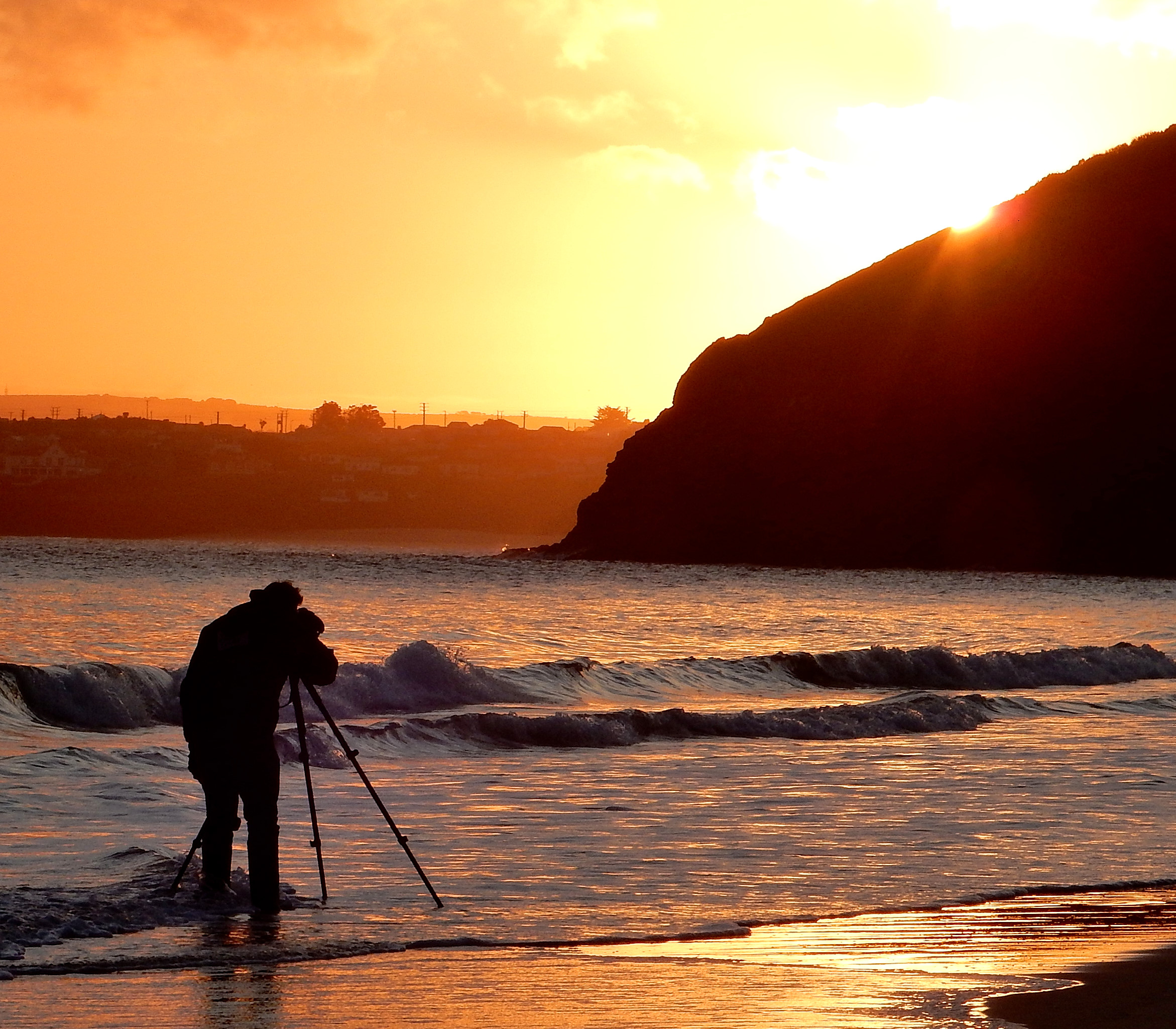 Kieran Brimson, commercial photographer, at Carbis Bay